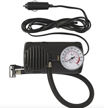 Compresor Auto Portabil 12V cu Manometru și Accesorii de Umflare