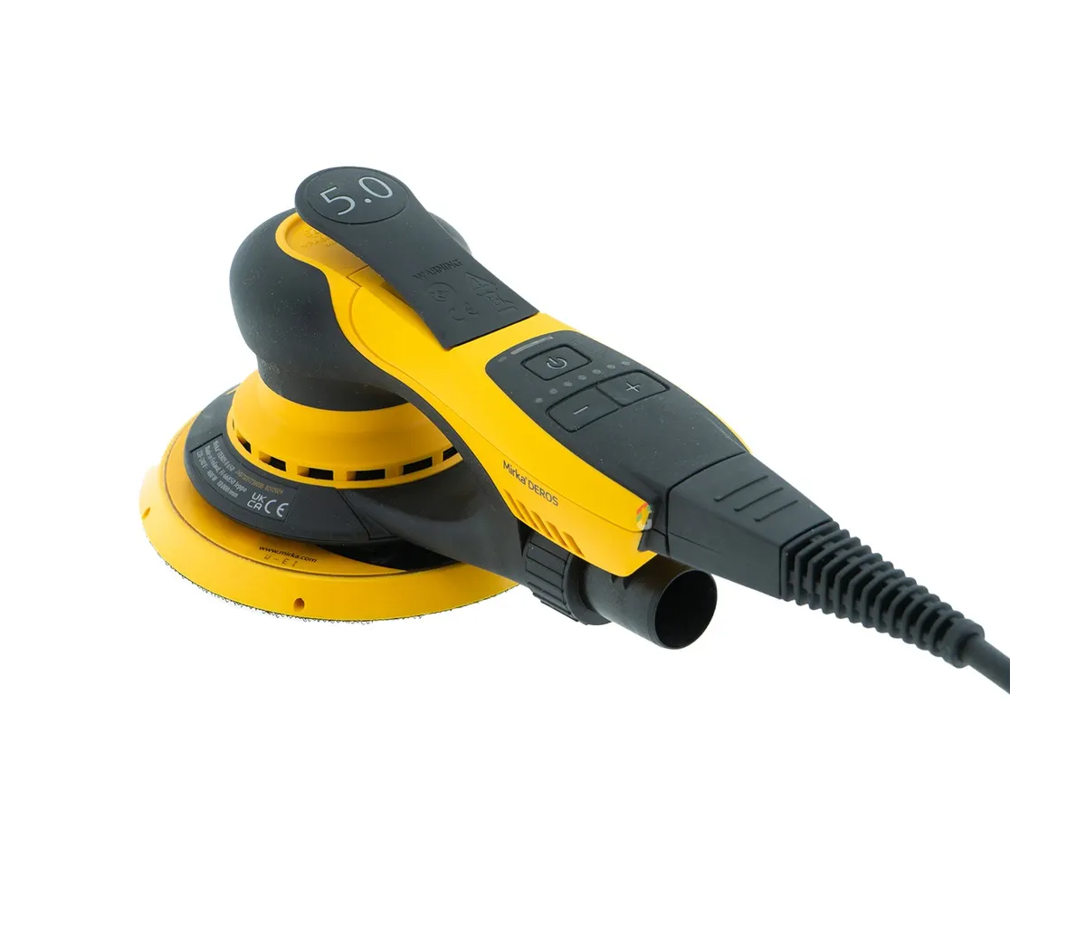 Mașină de Șlefuit Orbitală Mirka DEROS II 5650 – Tehnologie Premium pentru Pregătire și Vopsitorie
