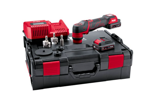 FLEX PXE 80 12-EC – Mașină Mini de Polișat cu Acumulator, Inteligentă și Flexibilă
