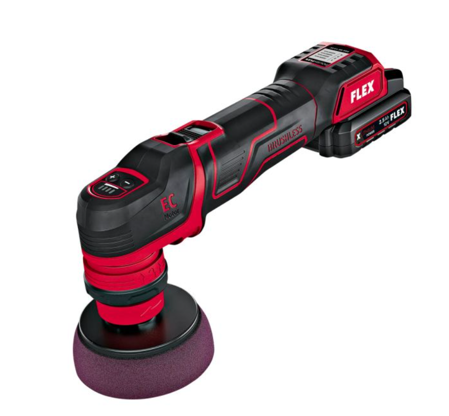 FLEX PXE 80 12-EC – Mașină Mini de Polișat cu Acumulator, Inteligentă și Flexibilă